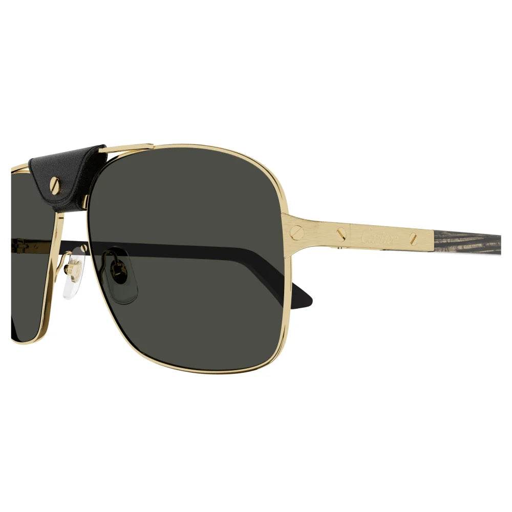 Cartier Sunglasses Gold Frame dark lens - Amoda