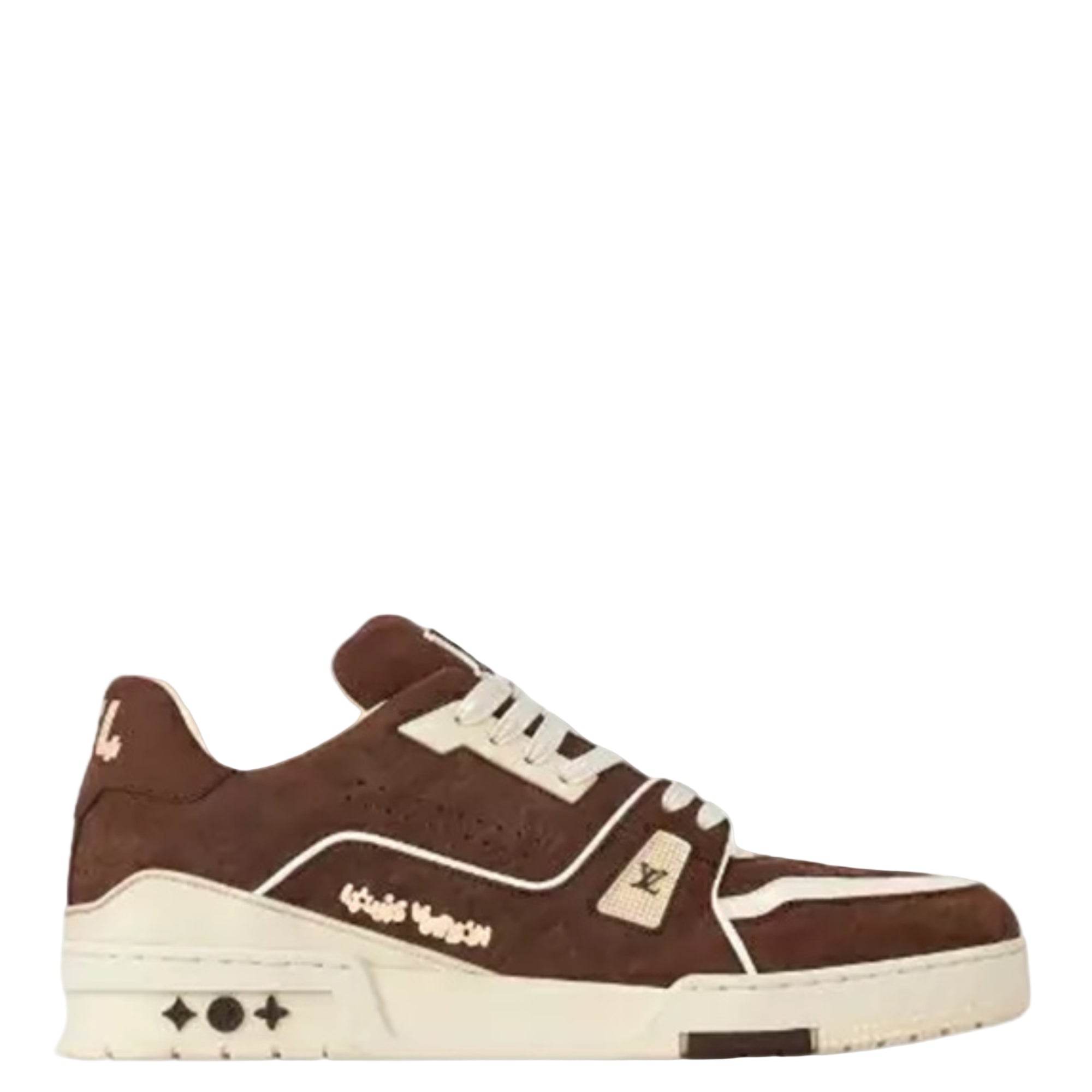 LV Tyler The Creator #54 Brown Monogram Exclusive Sneakers - Amoda