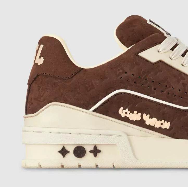 LV Tyler The Creator #54 Brown Monogram Exclusive Sneakers - Amoda