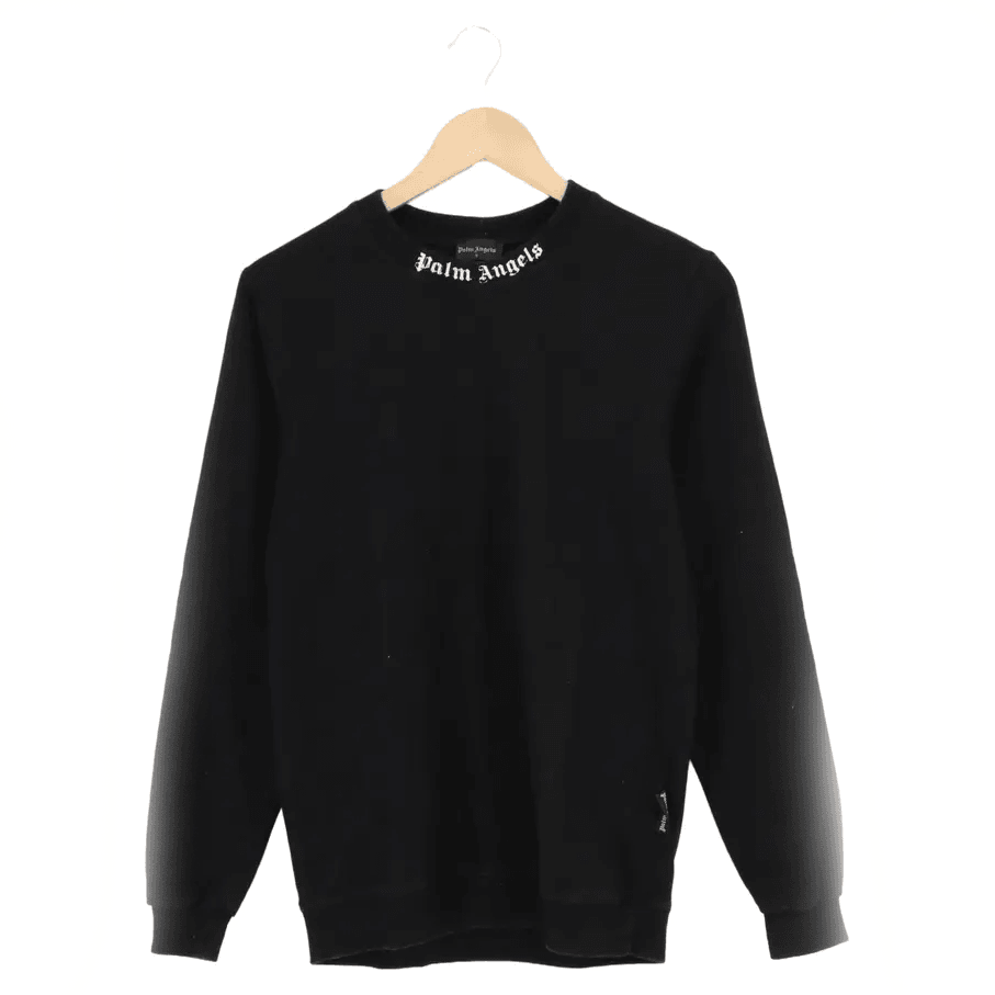 Palm Angels crew neck Heavy Cotton Sweatshirt - Amoda