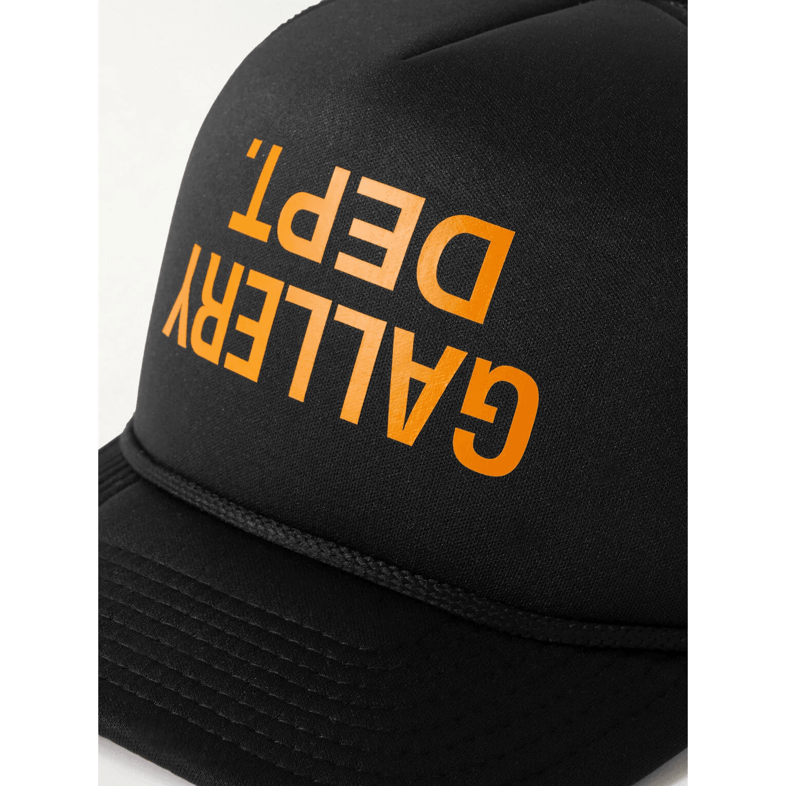 Gallery Dept. Mesh Logo Orange print Trucker Cap - Amoda