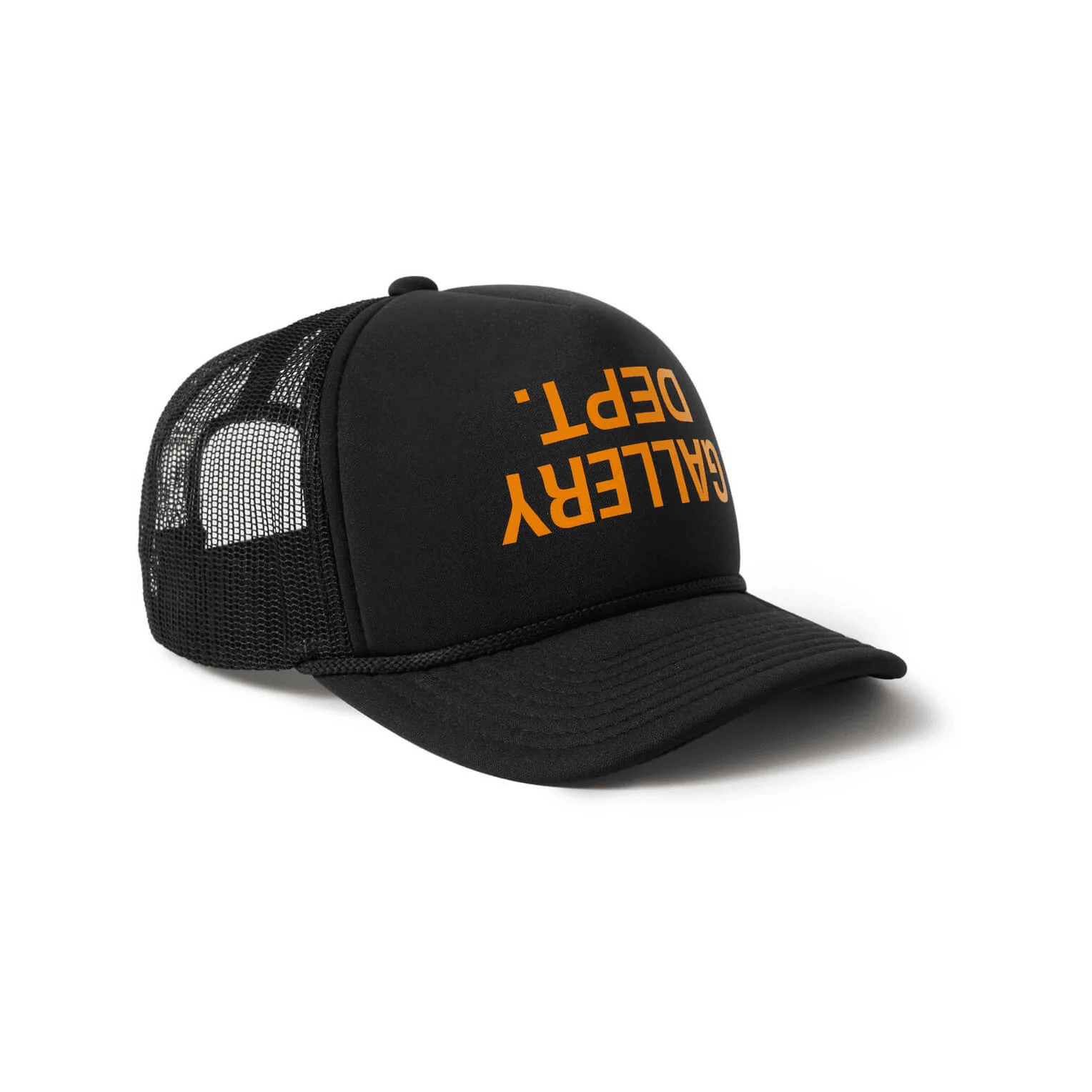 Gallery Dept. Mesh Logo Orange print Trucker Cap - Amoda